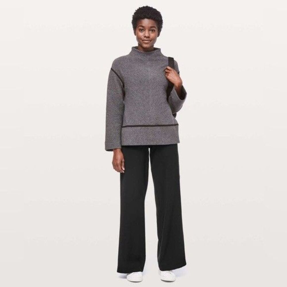 lululemon athletica Black Wide Leg Pants